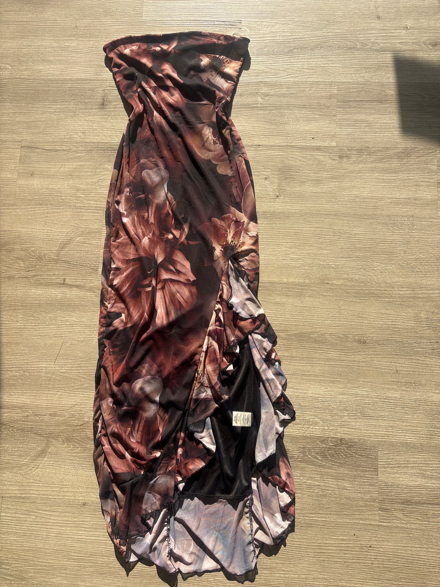 Floral tube dress