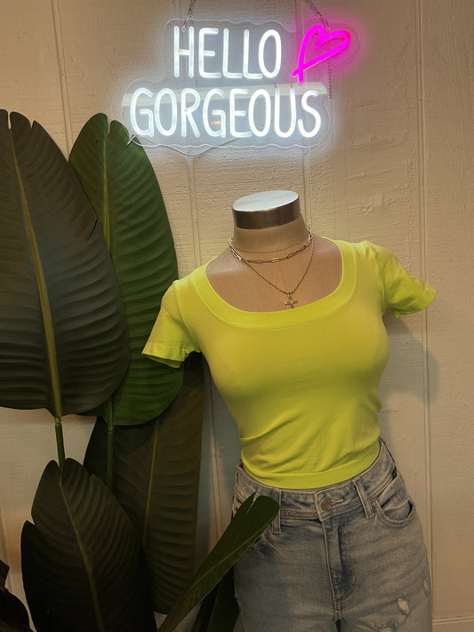 Spring Green Top