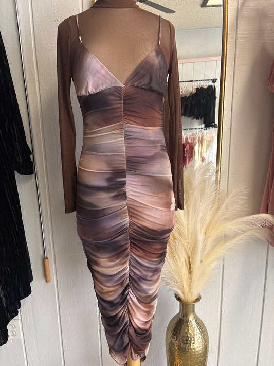 Lily long sleeve dress