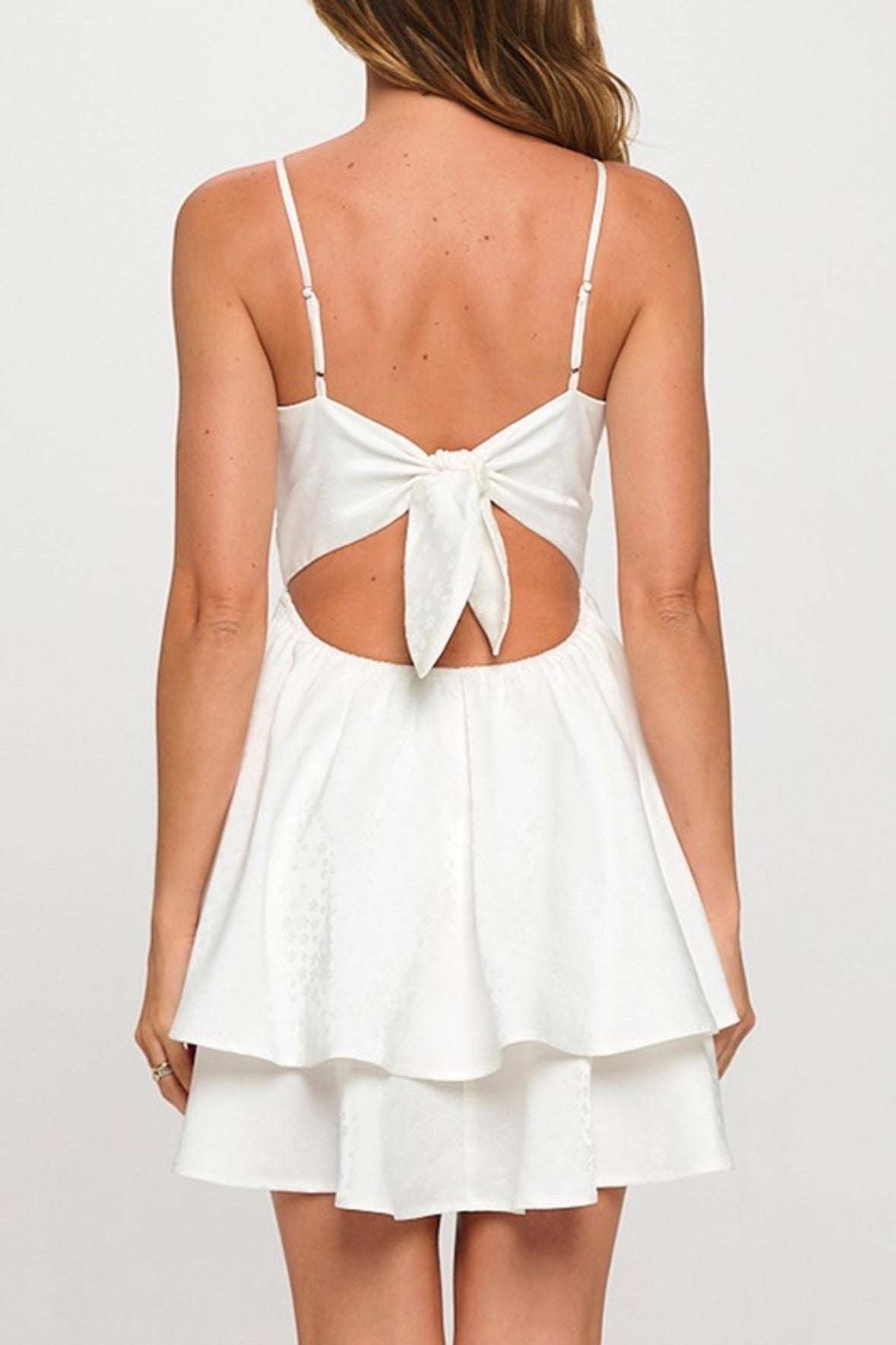 Floral Tie back dress