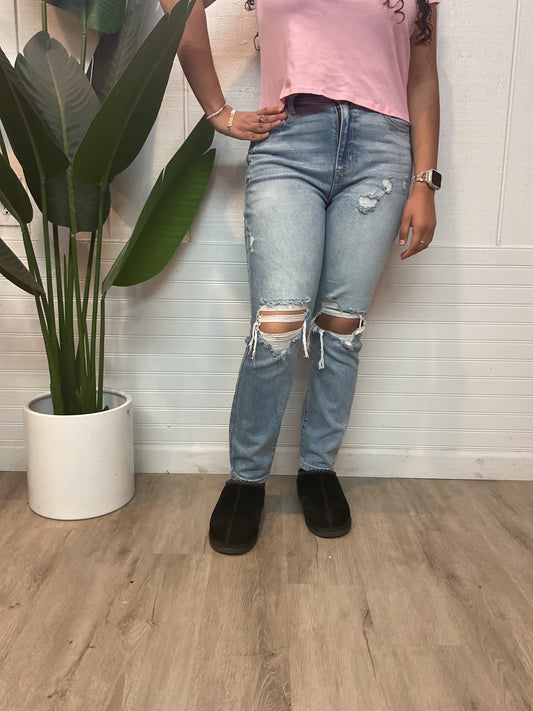 90s Ripped Jeans