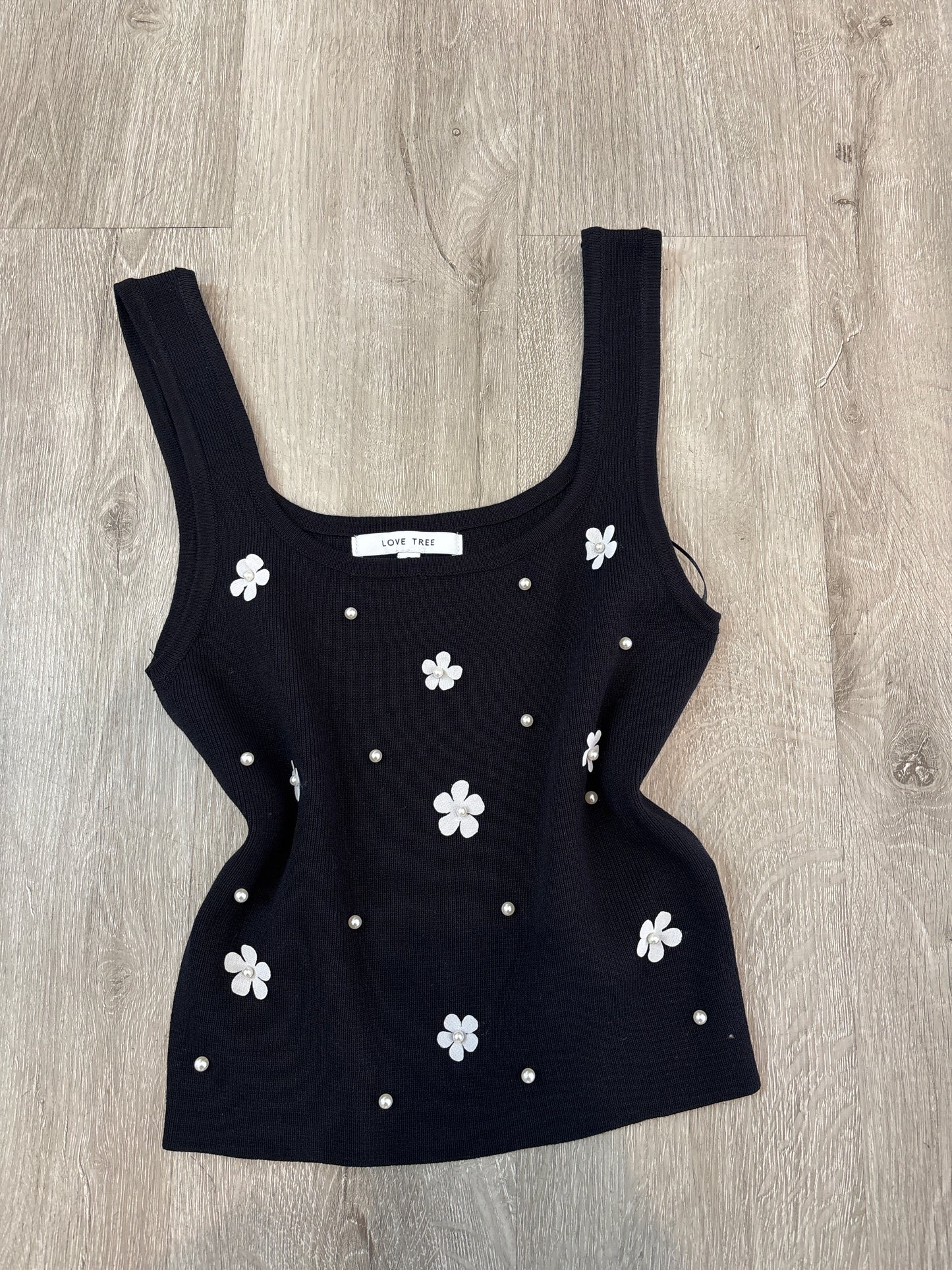 Flower tang top