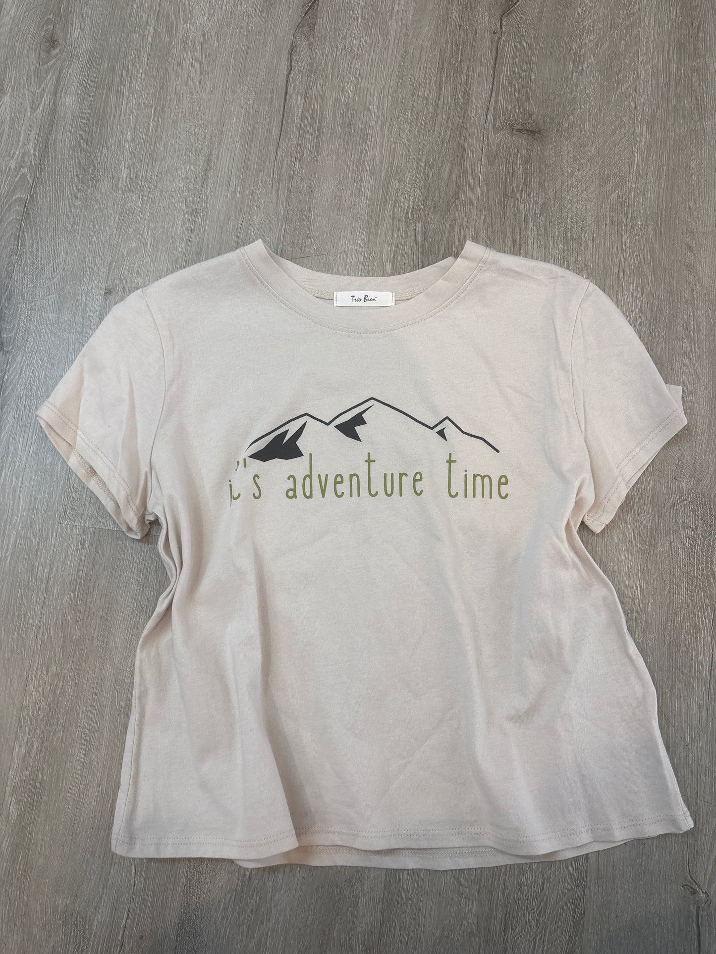 Adventure time cropped t-shirt