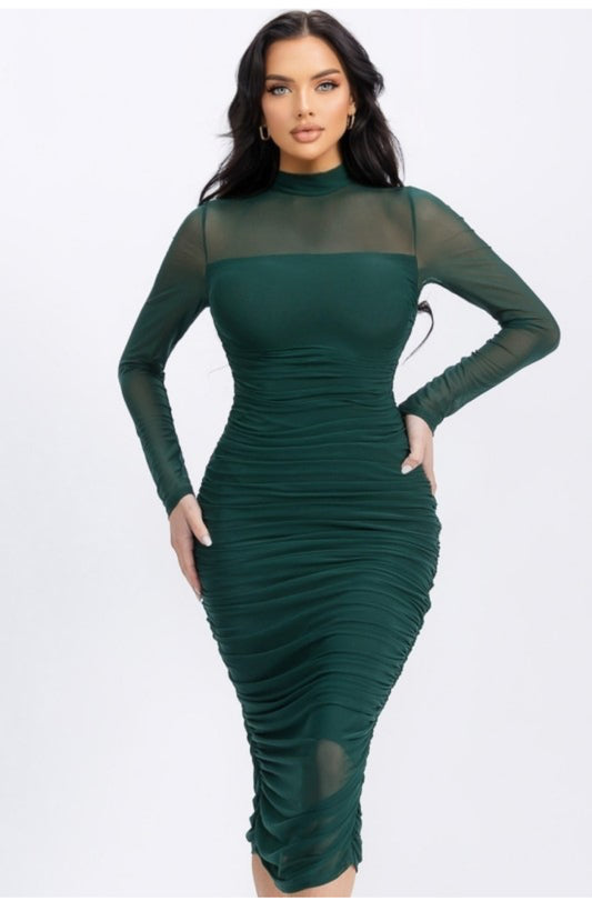Mariah long sleeve dress