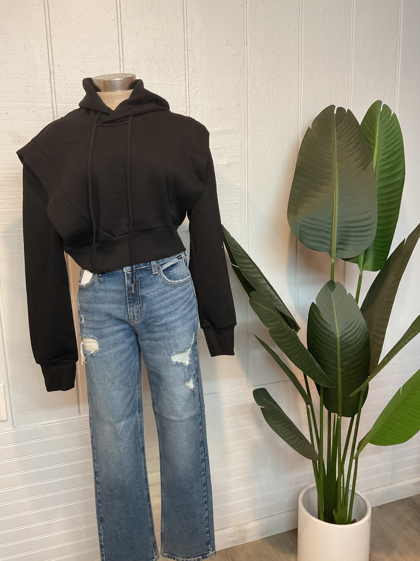 Victoria Cropped Hoodies