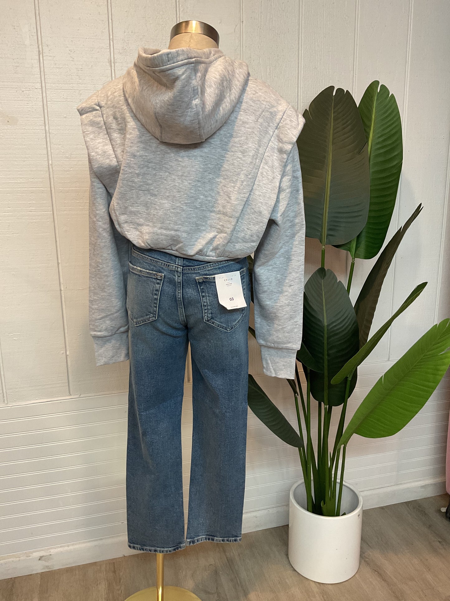 Victoria Cropped Hoodies